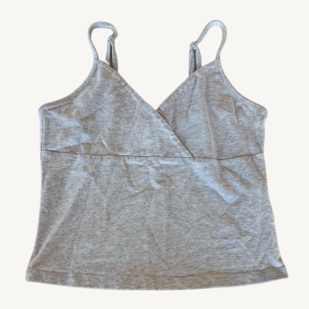 F21 basic grey camisole
